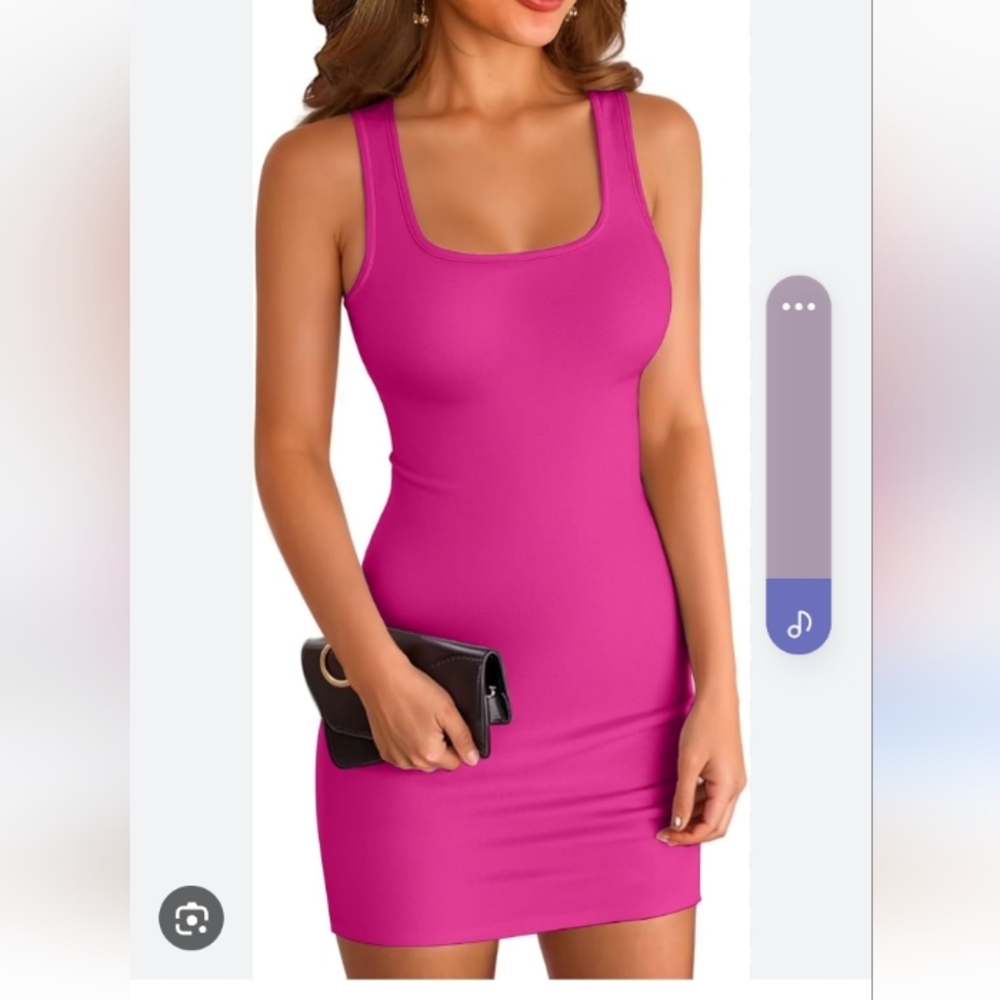 Wild Fable Bright Pink  Mini Dress